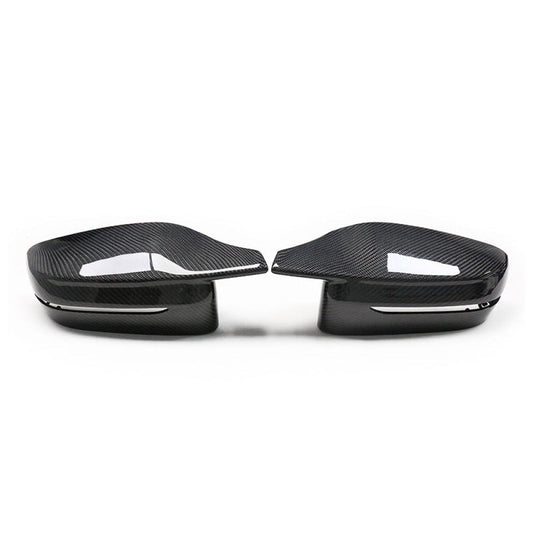 2017-2023 Bmw 5-Series M-Style Carbon Fiber Mirror Caps | G30