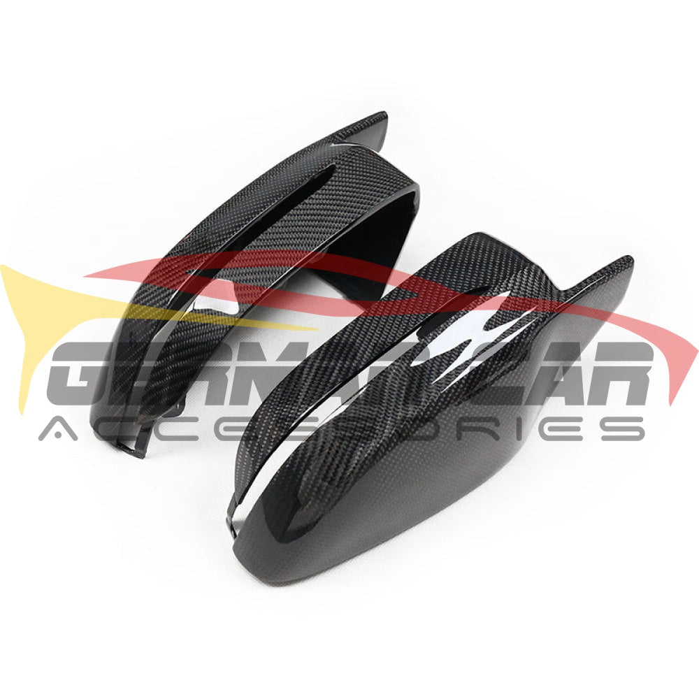 2017-2023 Bmw 5-Series M-Style Carbon Fiber Mirror Caps | G30