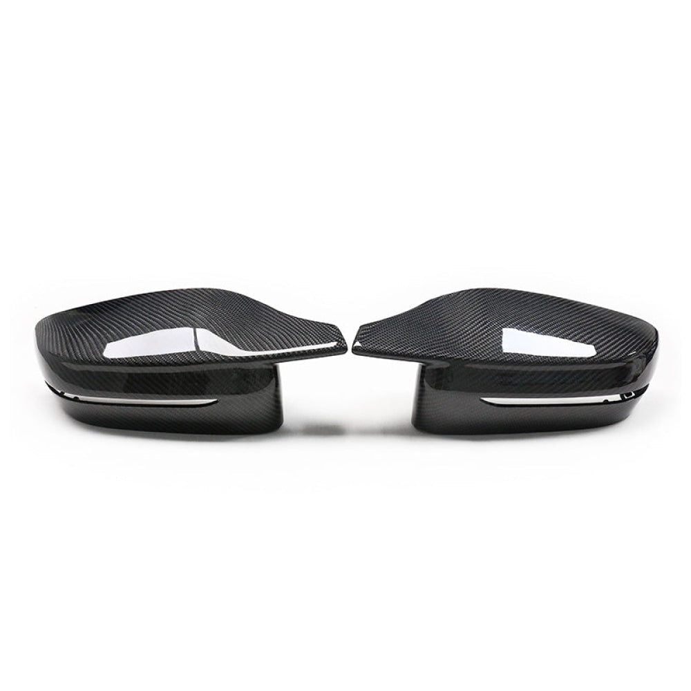 2017-2023 Bmw 5-Series M-Style Carbon Fiber Mirror Caps | G30