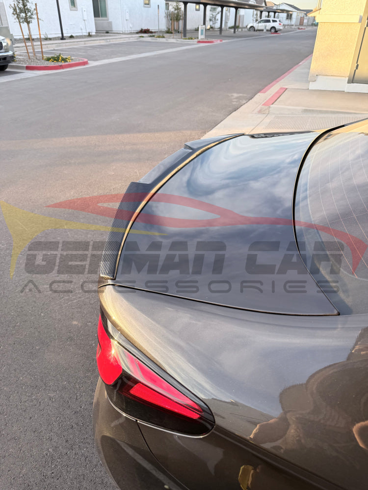2017-2023 BMW 5-Series M4 Style Carbon Fiber Trunk Spoiler | G30 Rear Trunk Spoilers