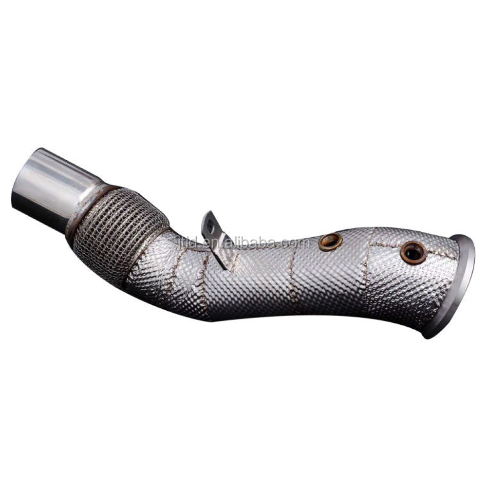 2019-2023 BMW 630i Downpipe | G32 B48 Yes Heat Shield / Racing Downpipe (No Cat) Downpipes