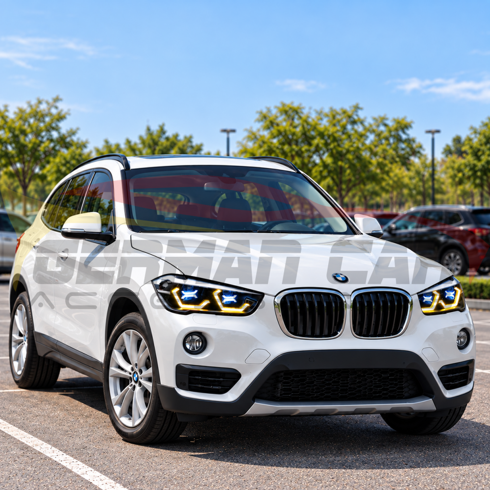 2017-2023 BMW X1 RGB DRL OSS Style LED Headlights | F48 - Headlights