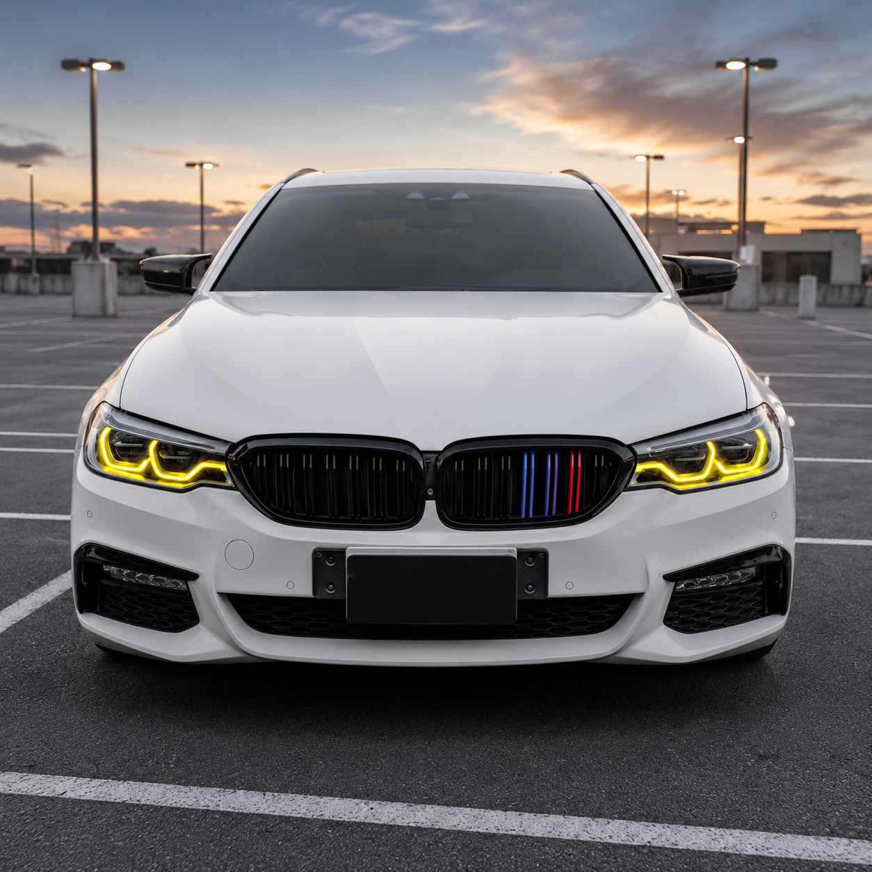 2017-2023 BMW 6-Series CSL Style Headlight Yellow DRL Module | G32