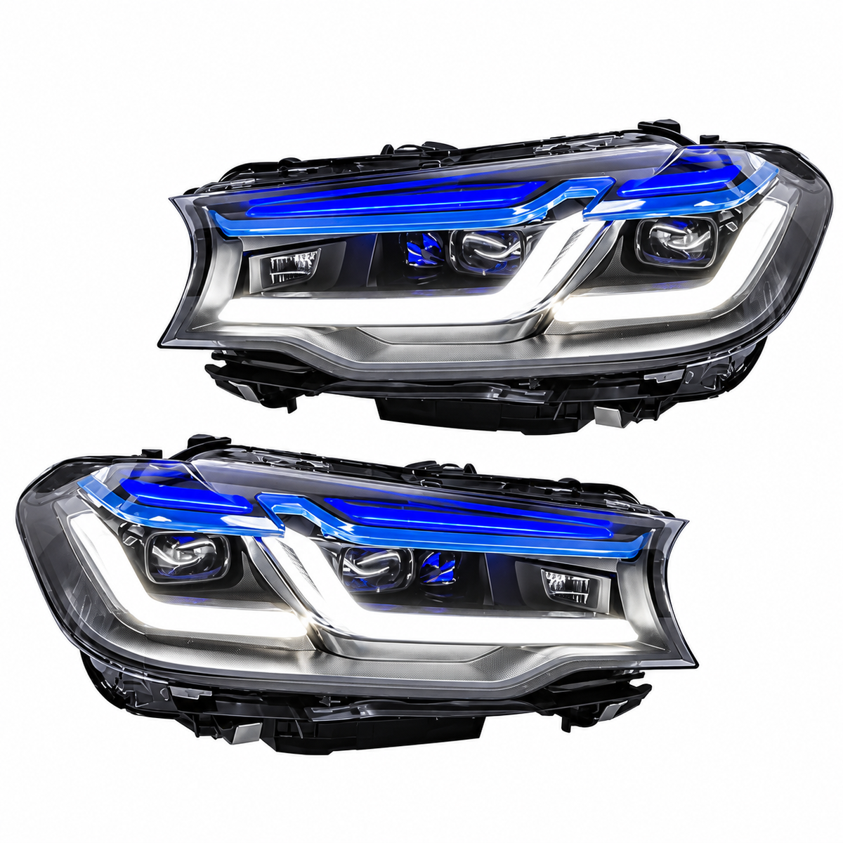 2017-2023 BMW 5-Series/M5 LCI Laser Style LED Headlights | G30/F90