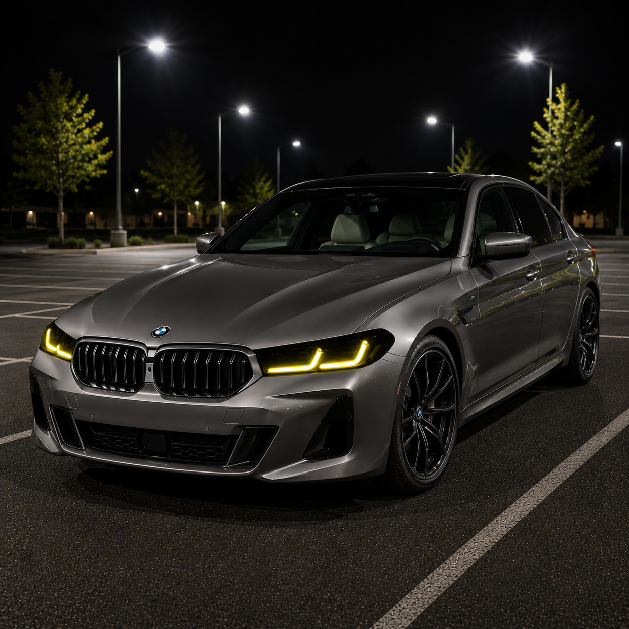 2017-2023 BMW 6-Series CSL Style Headlight Yellow DRL Module | G32