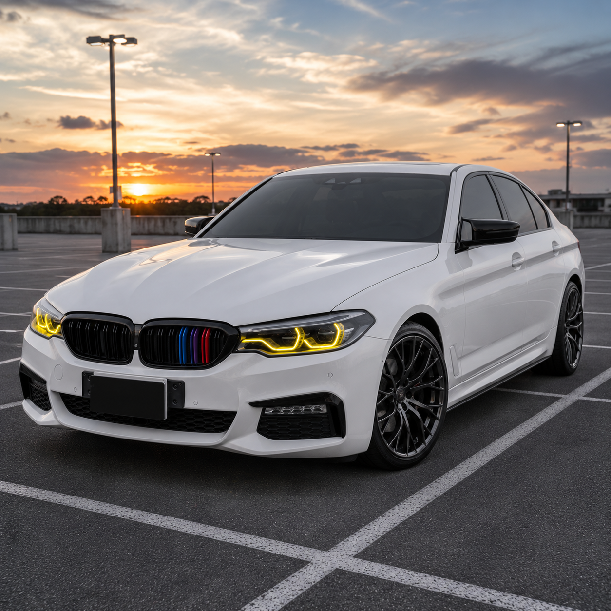 2017-2023 BMW 6-Series CSL Style Headlight Yellow DRL Module | G32