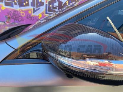 2017-2024 Mercedes-Benz E-Class/E63 AMG Carbon Fiber Mirror Caps | W213 - Mirror Caps