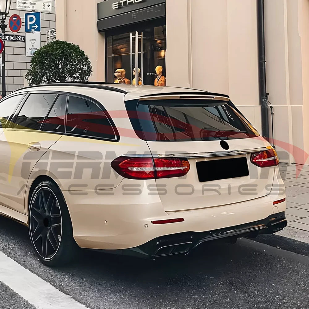 2017-2024 Mercedes-Benz E-Class/E63 AMG Carbon Fiber Roof Spoiler | W213/S213 - Roof Spoilers
