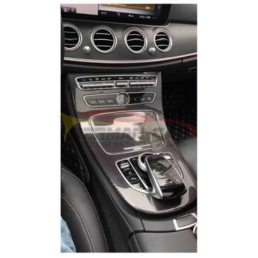 2017-2024 Mercedes E-Class/E63 AMG Carbon Fiber Center Console Trim I W213 - Interior Pieces