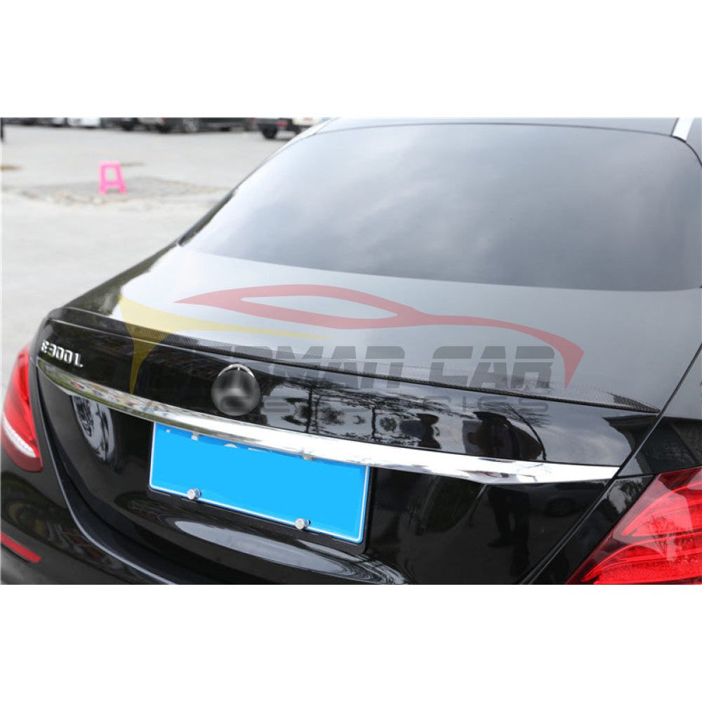 2017+ Mercedes-Benz E-Class/E63 Amg Oem Style Carbon Fiber Trunk Spoiler | W213 Rear Spoilers