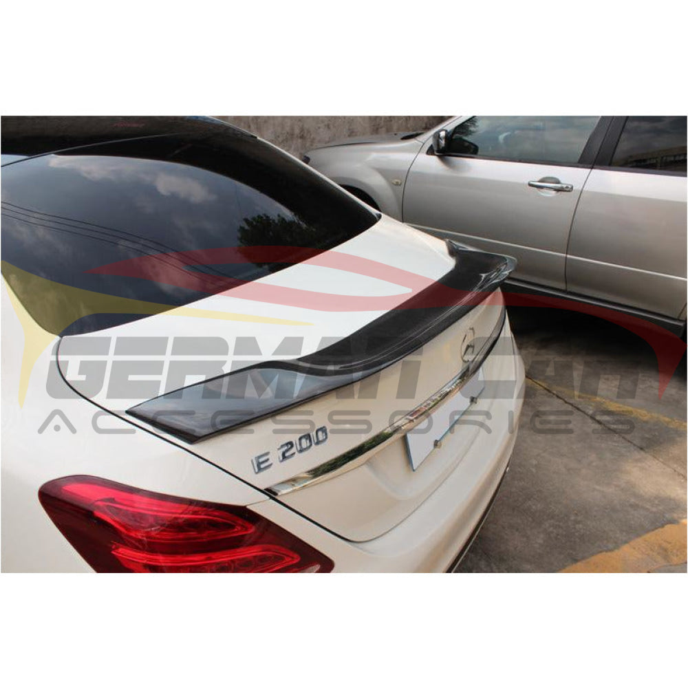 2017+ Mercedes-Benz E-Class/e63 Amg Renntech Style Carbon Fiber Trunk Spoiler | W213