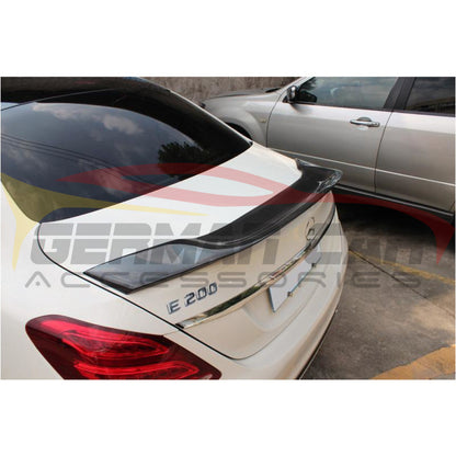 2017+ Mercedes-Benz E-Class/e63 Amg Renntech Style Carbon Fiber Trunk Spoiler | W213