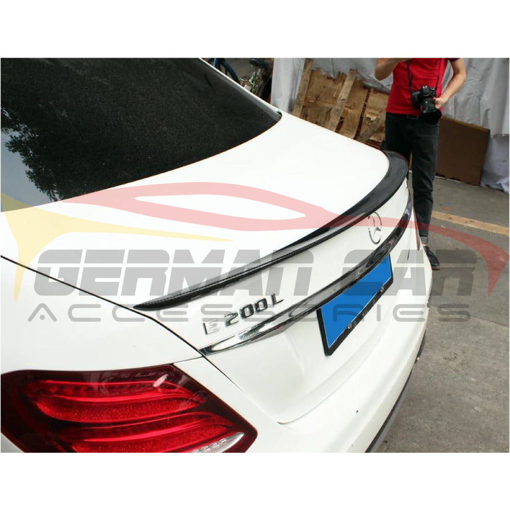 2017+ Mercedes-Benz E-Class/e63 Amg Style Carbon Fiber Trunk Spoiler | W213