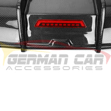 Load image into Gallery viewer, 2018-2019 Audi A5/s5 Carbon Fiber Kb Style Diffuser With Led Brake Light | B9
