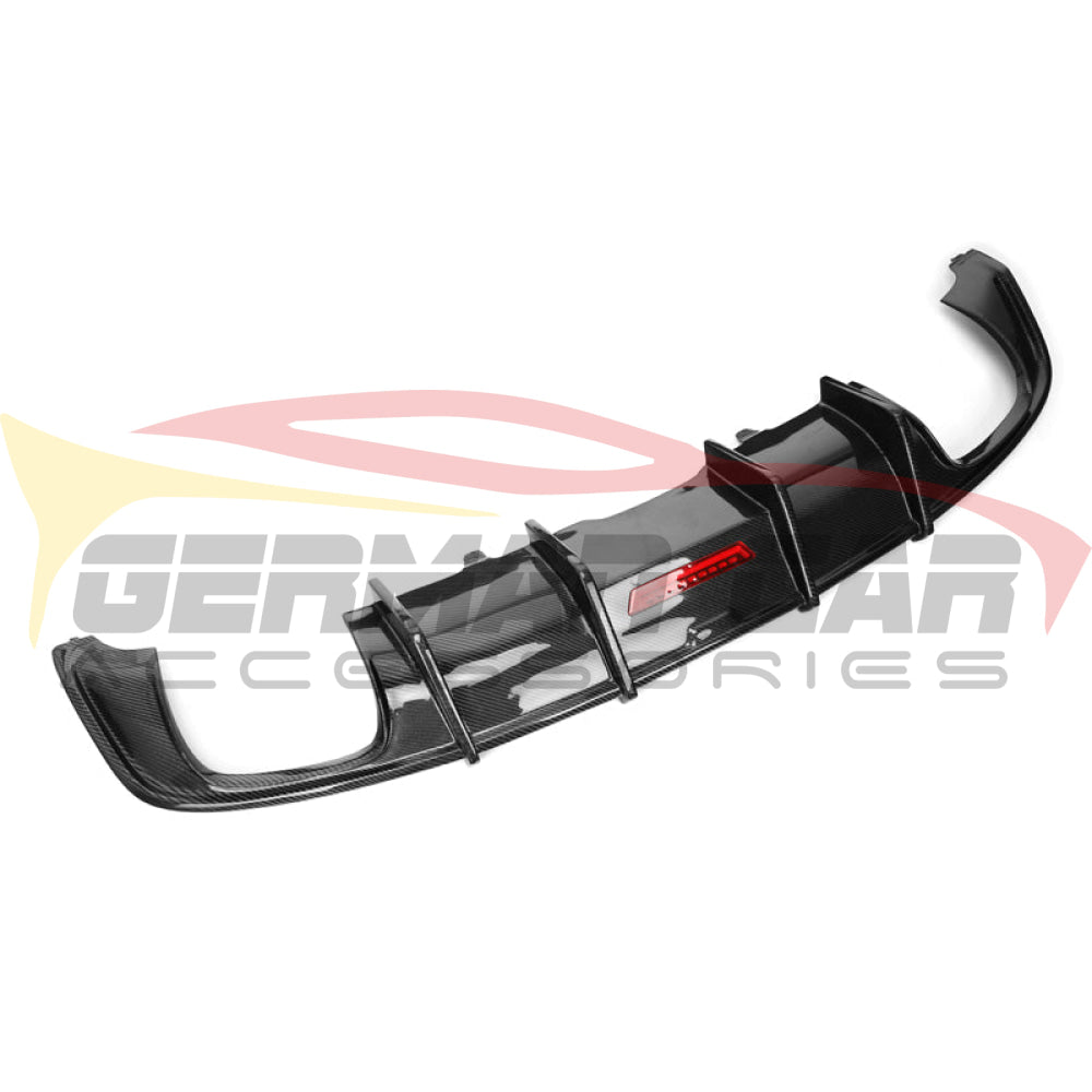 2018-2019 Audi A5/s5 Carbon Fiber Kb Style Diffuser With Led Brake Light | B9