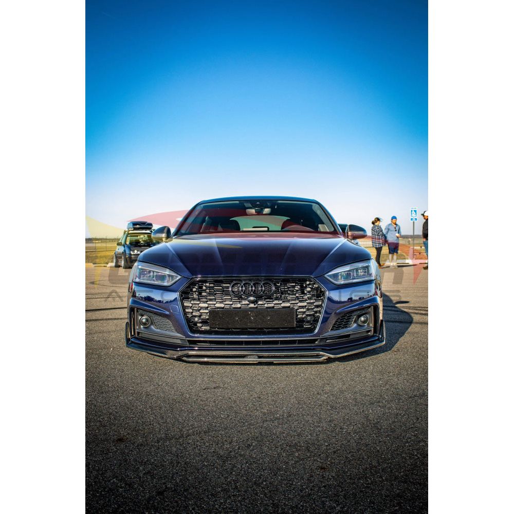 2018 - 2019 Audi A5/S5 Carbon Fiber Kb Style Front Lip | B9 Lips/Splitters