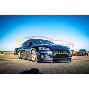 2018 - 2019 Audi A5/S5 Carbon Fiber Kb Style Front Lip | B9 Lips/Splitters