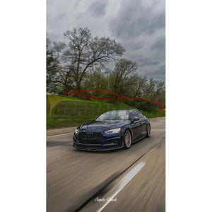 2018-2019 Audi A5/S5 Carbon Fiber Kb Style Front Lip | B9 Lips/Splitters