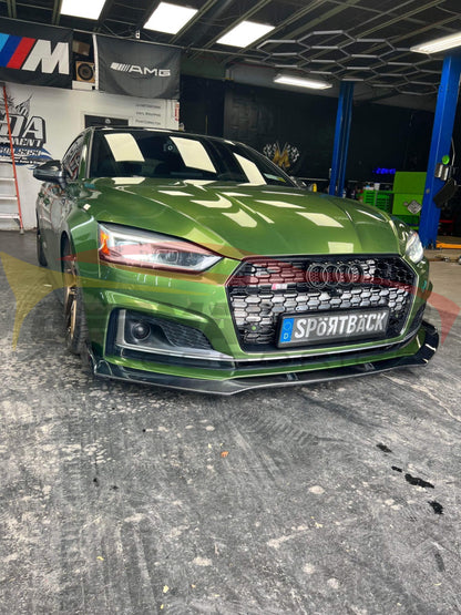 2018-2019 Audi A5/s5 Carbon Fiber S5 Style Front Lip | B9