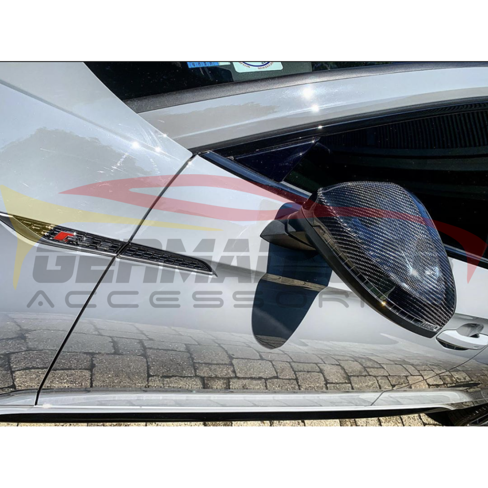 2018-2019 Audi A5/s5/rs5 Carbon Fiber Mirror Caps | B9