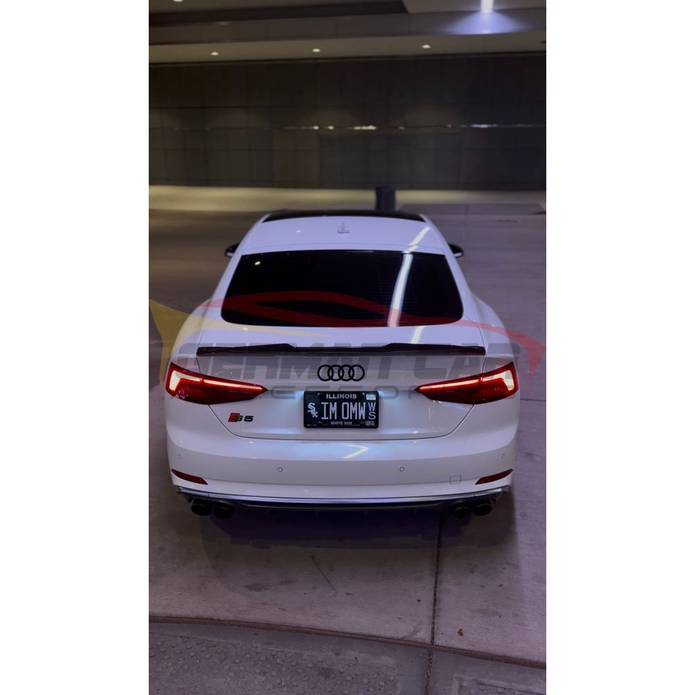 2018-2019 Audi A5/S5/RS5 PSM Style Carbon Fiber Trunk Spoiler | B9 A5/S5/RS5 Rear Trunk Spoilers