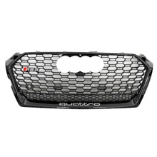 Load image into Gallery viewer, 2018-2019 Audi Rs5 Honeycomb Grille With Lower Mesh | B9 A5/s5 Black Frame Net Emblem / Yes Front
