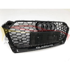 2018-2019 Audi Rs5 Honeycomb Grille With Lower Mesh | B9 A5/s5