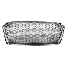 Load image into Gallery viewer, 2018-2019 Audi Rs5 Honeycomb Grille With Lower Mesh | B9 A5/s5 Silver Frame Net All No Emblem / Yes
