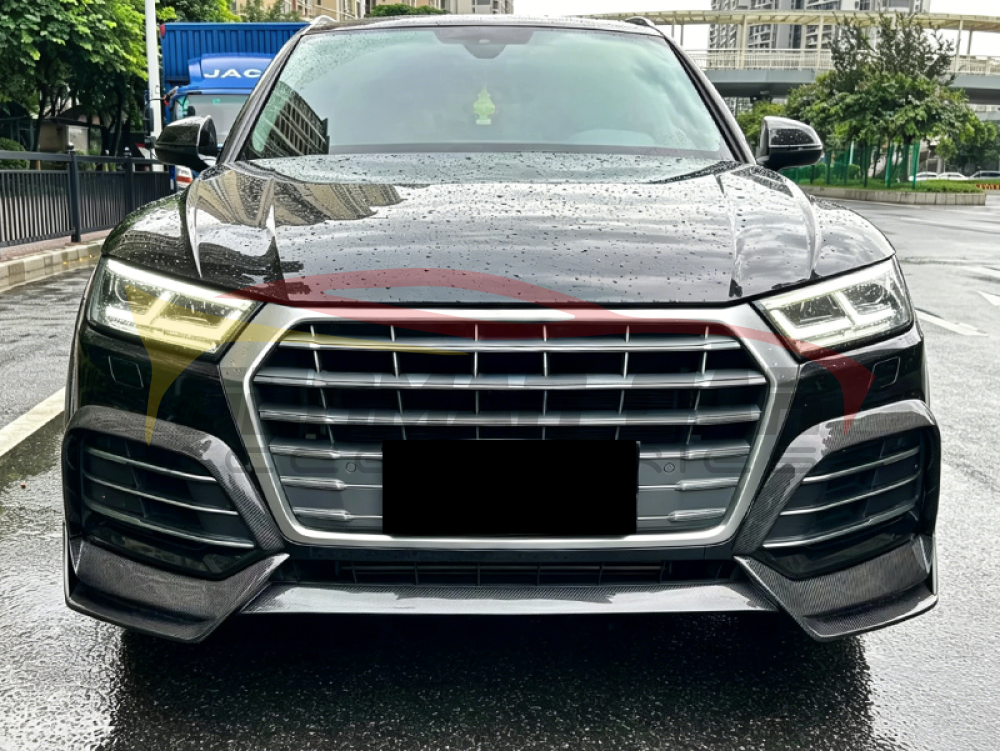 2018-2020 Audi Q5/SQ5 Carbon Fiber Front Lip | B9 Q5/SQ5 - Front Lips/Splitters
