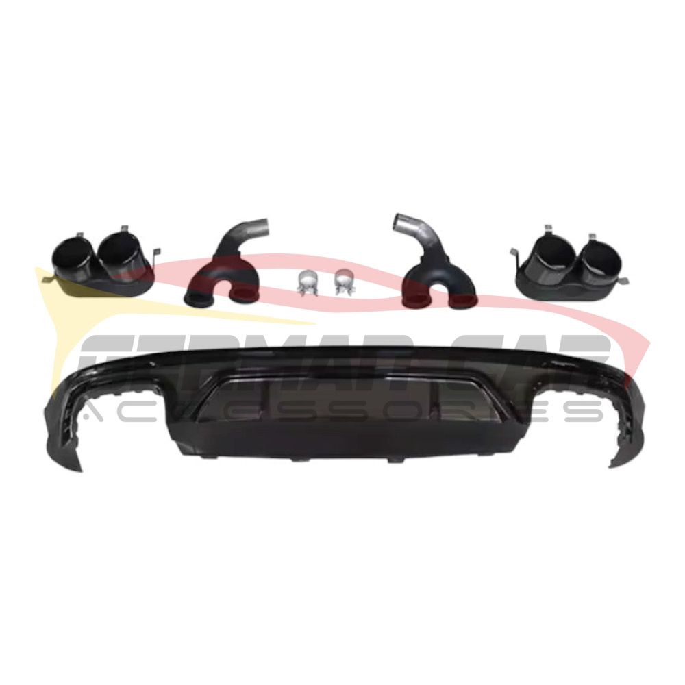 2018 2020 Audi Q5/SQ5 Gloss Black Diffuser | B9 Q5/SQ5 Rear Diffusers