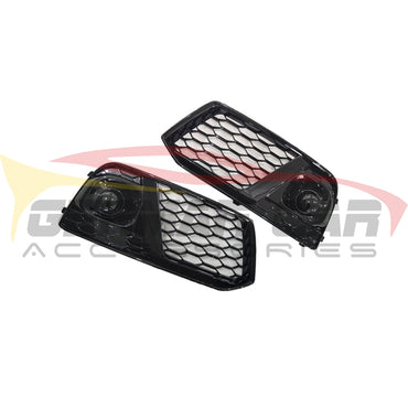 2018-2020 Audi Rsq5 Style Fog Light Grilles | B9 Q5/Sq5 Q5 Non S Line Front
