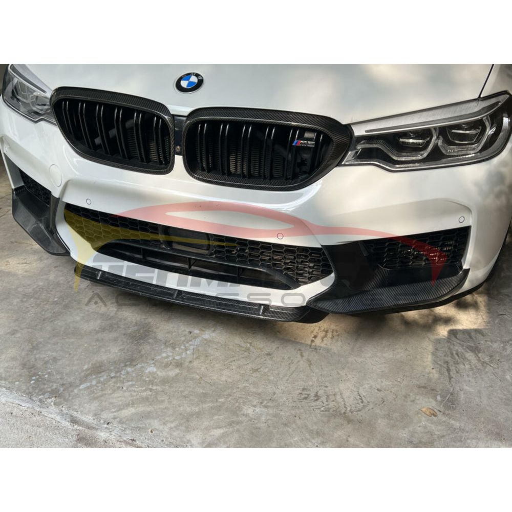 2018-2020 Bmw M5 Carbon Fiber M Performance Front Splitters | F90 Lips/Splitters