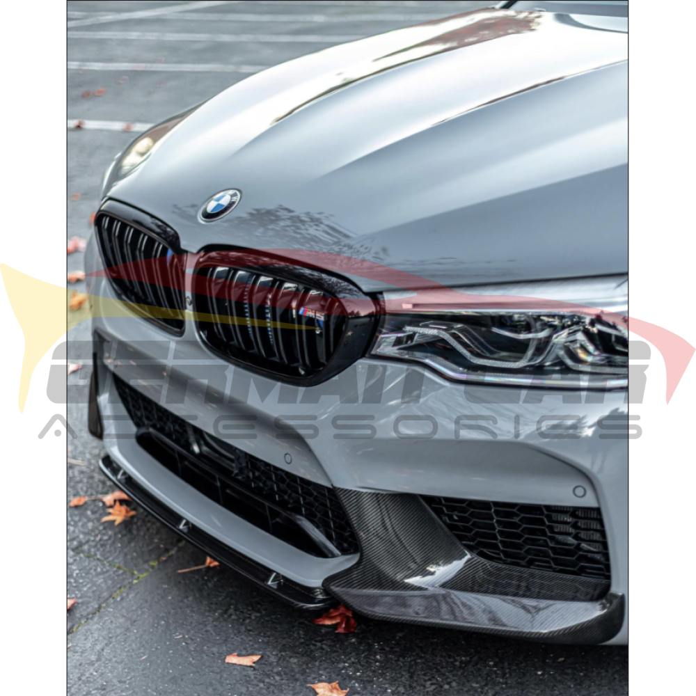 2018-2020 Bmw M5 Carbon Fiber M Performance Front Splitters | F90