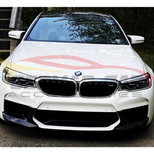 Load image into Gallery viewer, 2018-2020 Bmw M5 Carbon Fiber M Performance Front Splitters | F90
