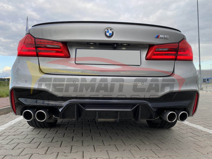 2018-2020 Bmw M5 Carbon Fiber M Performance Style Rear Diffuser | F90 Diffusers