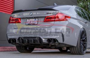 2018-2020 Bmw M5 Carbon Fiber M Performance Style Rear Diffuser | F90 Diffusers