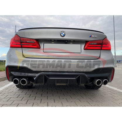 2018-2020 Bmw M5 Carbon Fiber M Performance Style Rear Diffuser | F90 Diffusers