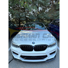 Load image into Gallery viewer, 2018-2020 Bmw M5 Carbon Fiber Mt Style 4 Piece Front Lip | F90 Lips/Splitters
