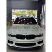 Load image into Gallery viewer, 2018-2020 Bmw M5 Carbon Fiber Mt Style 4 Piece Front Lip | F90 Lips/Splitters
