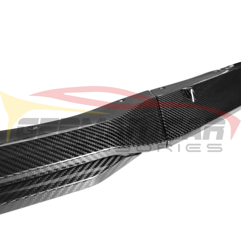 2018-2020 Bmw M5 Carbon Fiber Mt Style 4 Piece Front Lip | F90