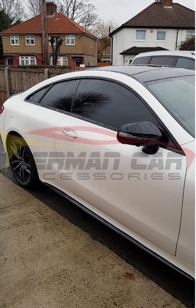 2018-2020 Mercedes-Benz E-Class Carbon Fiber Side Skirts | C238/A238 Coupe/Convertible - Side Skirts