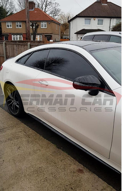 2018-2020 Mercedes-Benz E-Class Carbon Fiber Side Skirts | C238/A238 Coupe/Convertible - Side Skirts