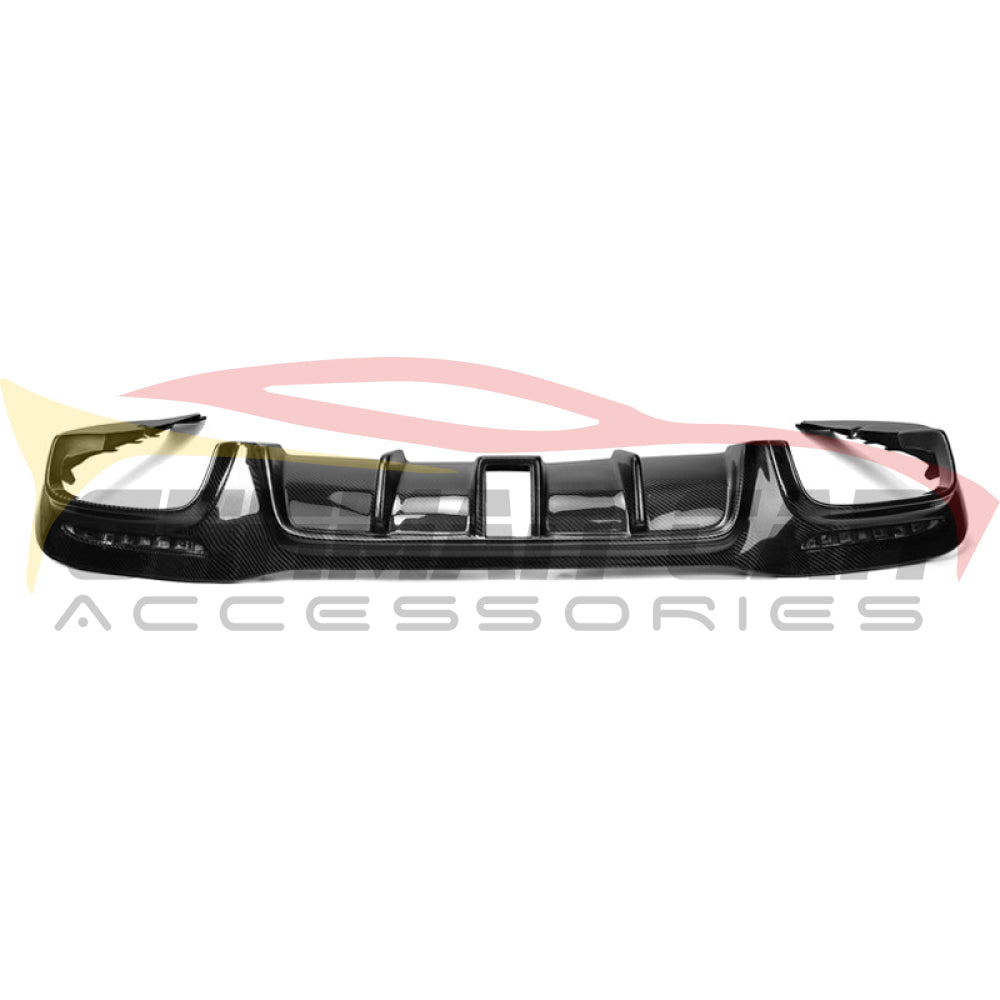 2018-2020 Mercedes-Benz S-Class Carbon Fiber Rear Diffuser | W222 Sedan - Rear Diffusers