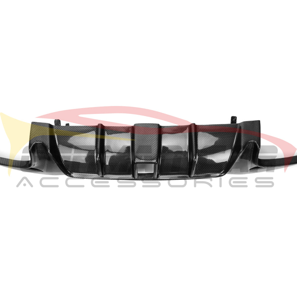 2018-2020 Mercedes-Benz S-Class Carbon Fiber Rear Diffuser | W222 Sedan - Rear Diffusers