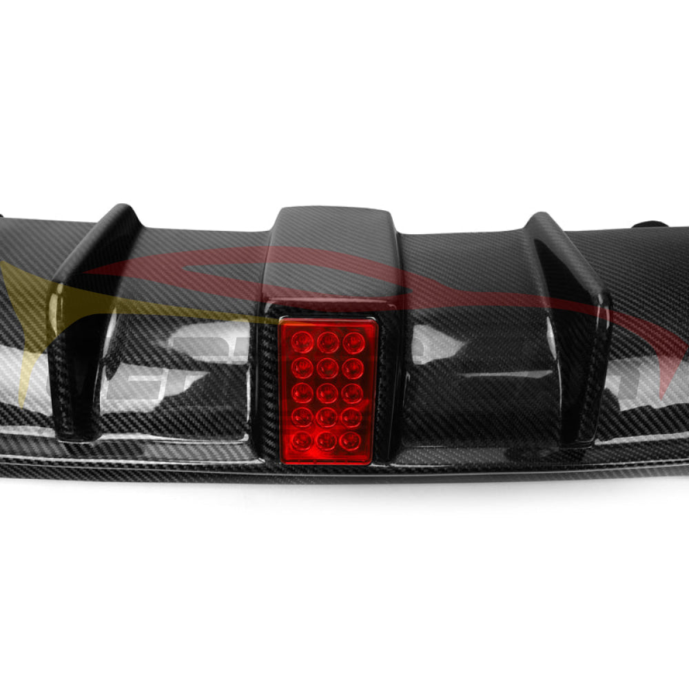 2018-2020 Mercedes-Benz S-Class Carbon Fiber Rear Diffuser | W222 Sedan - Rear Diffusers