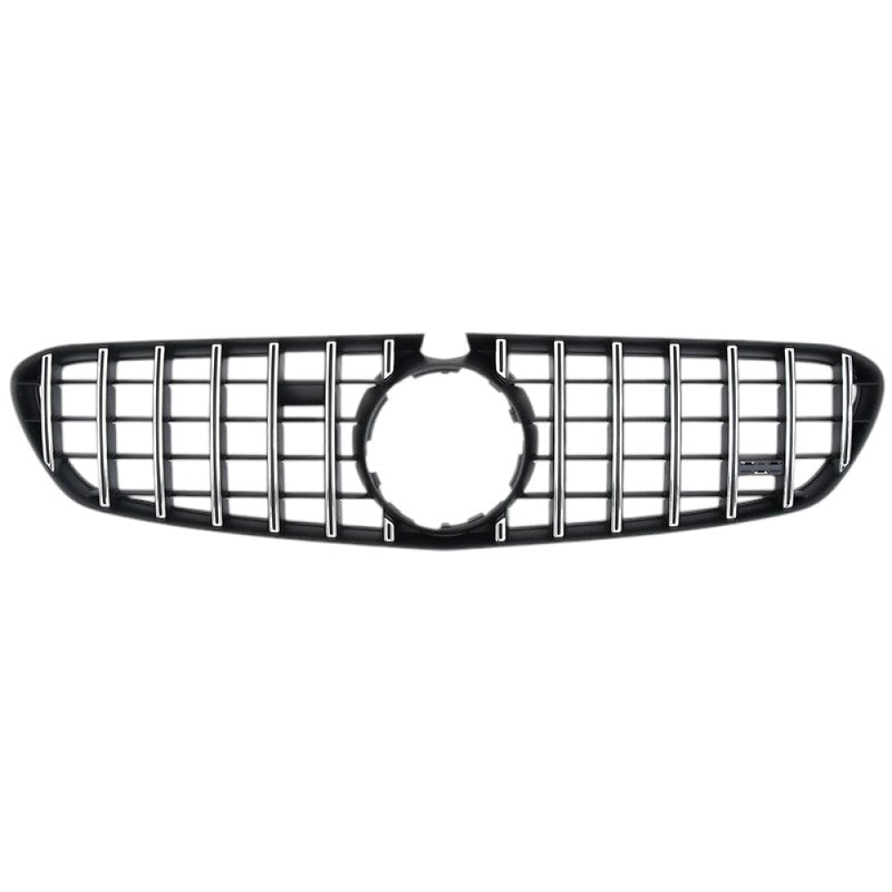 2018-2020 Mercedes-Benz S63/S65 AMG GTR Style Front Grille | C217/A217 - Chrome Silver - Front Grilles