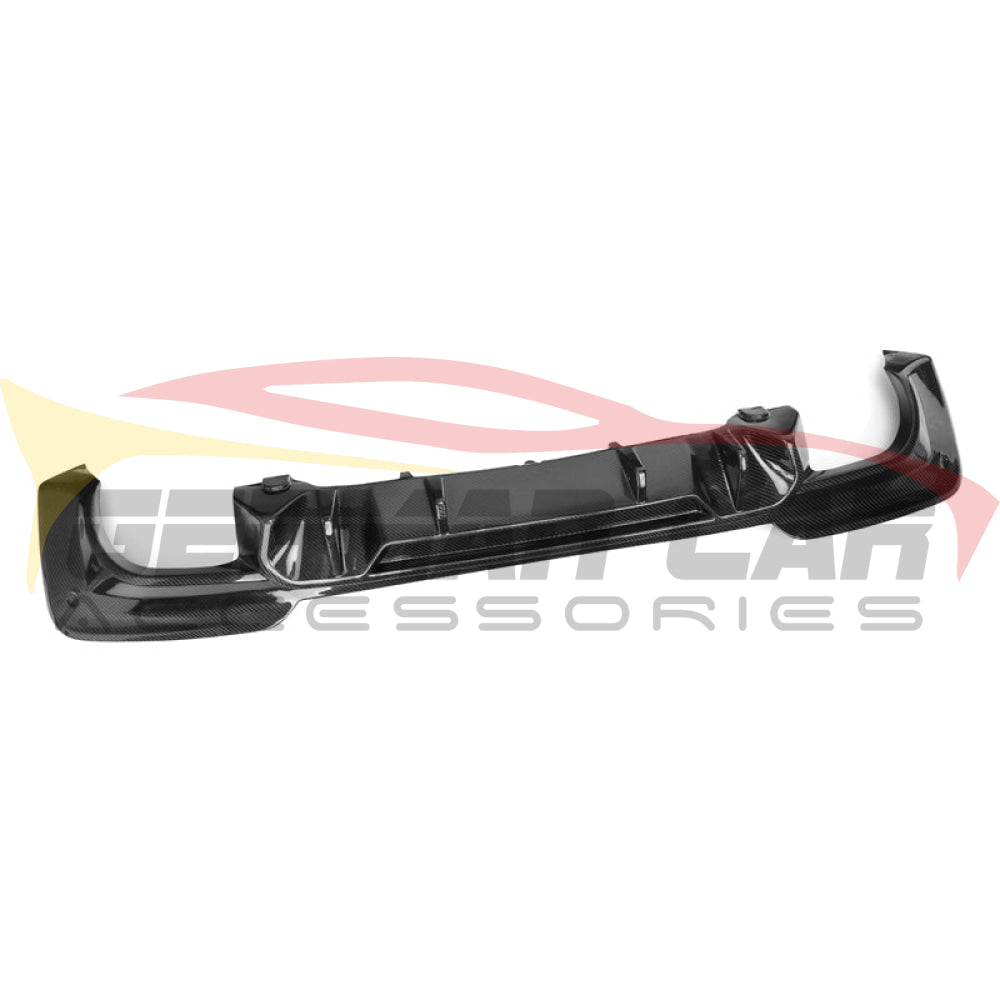 2018-2021 Bmw X3 M Performance Style Carbon Fiber Rear Diffuser | G01 Mirror Caps