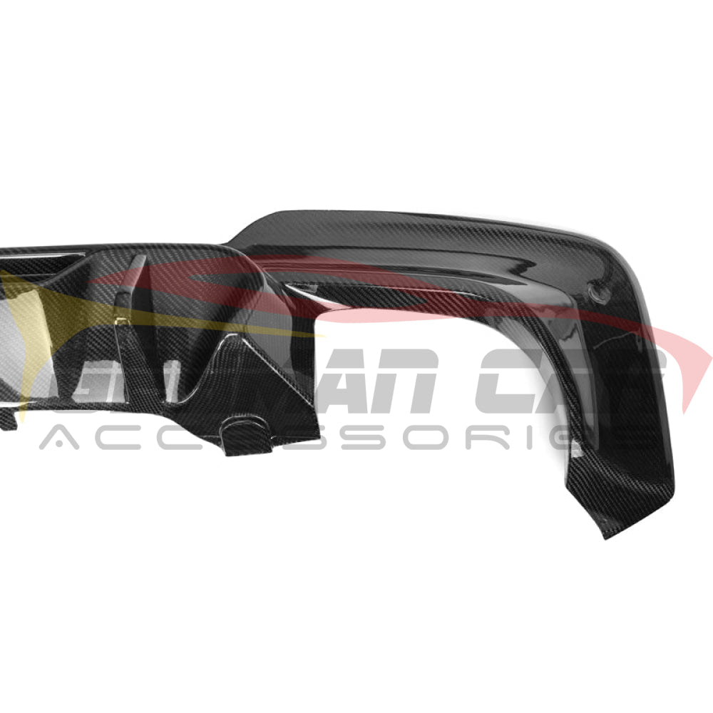 2018-2021 Bmw X3 M Performance Style Carbon Fiber Rear Diffuser | G01 Mirror Caps