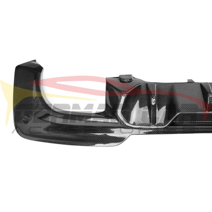 2018-2021 Bmw X3 M Performance Style Carbon Fiber Rear Diffuser | G01 Mirror Caps