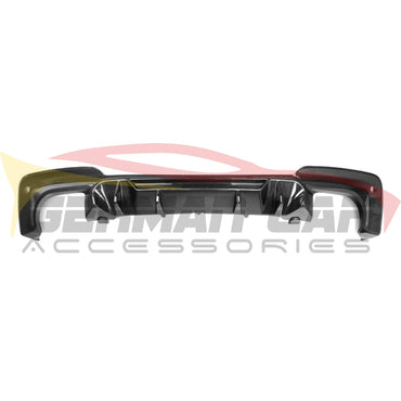 2018-2021 Bmw X3 M Performance Style Carbon Fiber Rear Diffuser | G01 With Parking Sensor Holes